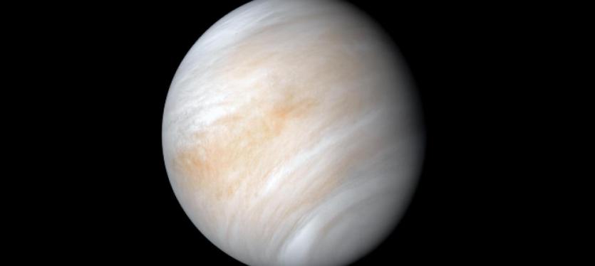 Venus as imaged by NASA's Mariner 10 spacecraft in 1974.