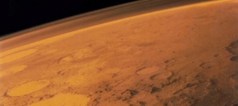Viking Orbiter image of Mars.