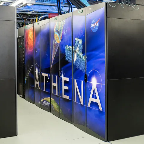 NASA's Athena supercomputer.