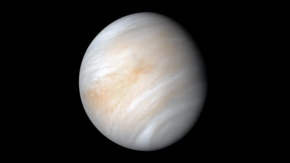Venus as imaged by NASA's Mariner 10 spacecraft in 1974.